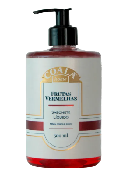 COALA SABONETE LIQUIDO F. VERMELHAS
