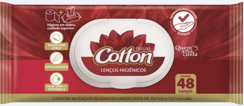 UND TOALHA UMEDECIDA HIGIENICA COTTON