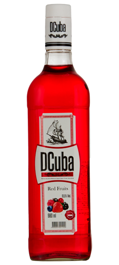 RUM DCUBA RED FRUIT 900ML
