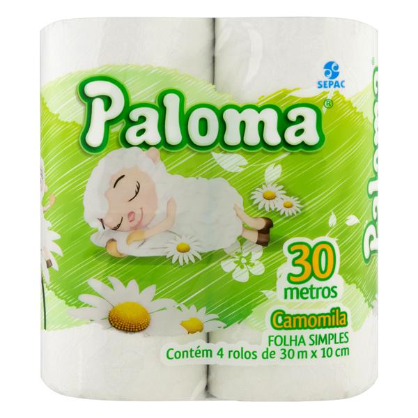 PAPEL HIG PALOMA CAMOMILA FS 4R 30M