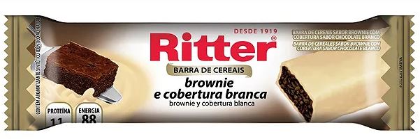 BAR. CER.RITTER BROWNIE CHOC BRANCO 7666