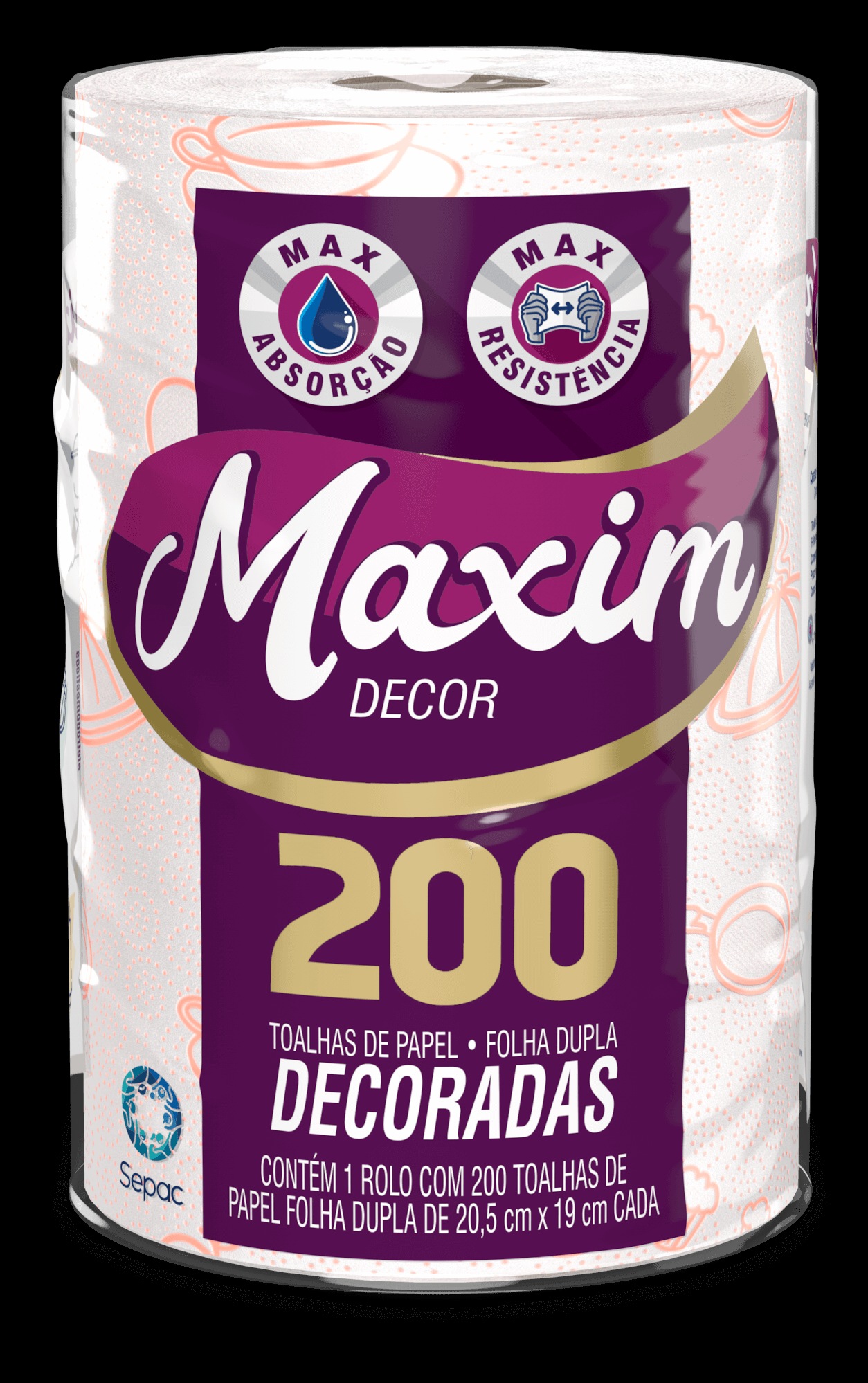 PAPEL TOALHA MAXIN DECOR 200F