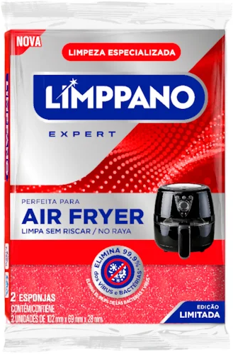 UND ESPONJA ANTIAD AIR FRYER LIMPPANO
