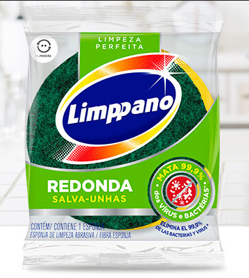 ESPONJA S. UNHAS REDONDA LIMPPANO