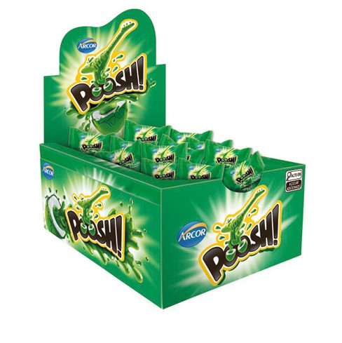 ARCOR CHICLE POOSH HORTELA