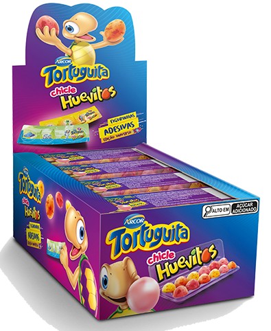 ARCOR CHICLE TORTUGUITA HUEVITOS