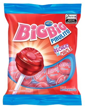 ARCOR PIRULITO BIG BIG MORANGO