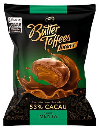 ARCOR BALA BUTTER TOFFEES 53 MENTA