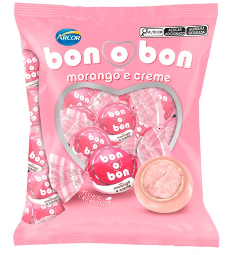 ARCOR WAFER BON O BON MORANGO C/50