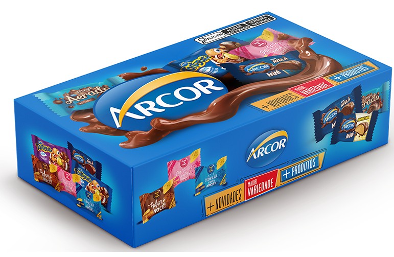 ARCOR CX DE BOMBOM - ARCOR