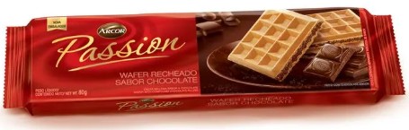 BISCOITO WAFER PASSION CHOCOLATE