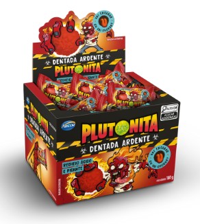 ARCOR CHICLE PLUTONITA DENTADA ARDENTE
