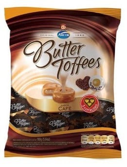 ARCOR BALA BUTTER TOFFEES 53 CAFE