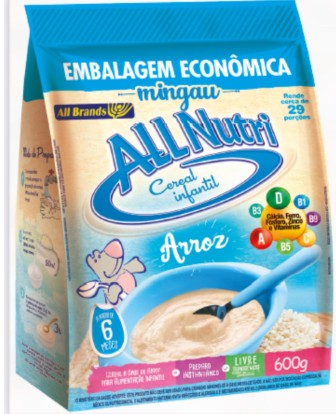 ALL NUTRI MINGAU ARROZ SH 600G