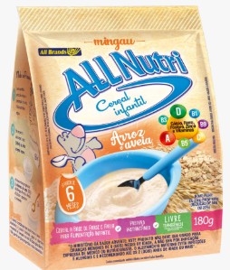 ALL NUTRI MINGAU ARROZ AVEIA SH 180G