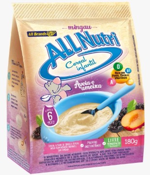 ALL NUTRI MINGAU AVEIA AMEIXA SH 180G