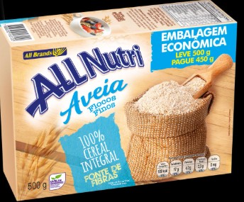 ALL NUTRI AVEIA FLOCOS FINOS 500G