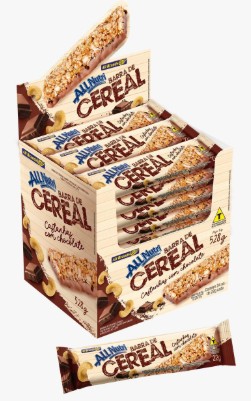 ALL NUTRI BARRA CEREAL CASTANHA C/CHOC.