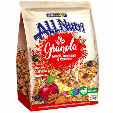ALL NUTRI GRANOLA MACA, BANANA E CANELA