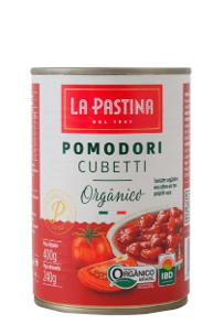 TOMATE PELADO ITA LP CUBETTI ORGÂNICO 40