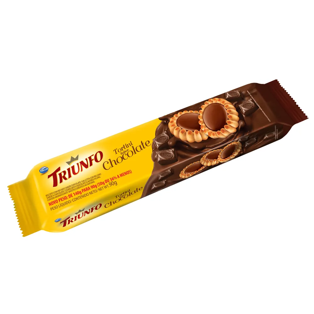 BISCOITO TRIUNFO TORTINI CHOCOLATE