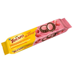 BISCOITO TRIUNFO TORTINI MORANGO