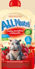 ALL NUTRI PAPINHA F.VERMERLHAS/BETERRABA