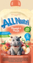 ALL NUTRI PAPINHA PESSEGO/MACA