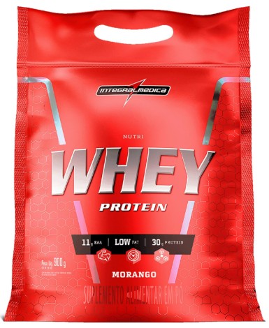 IM NUTRIWHEY MORANGO 900G POUCH
