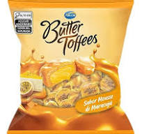 ARCOR BALA BUTTER TOFFEES MARACUJA 400G