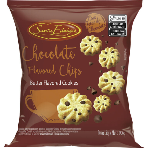 UND COOKIES S.EDWIRGES GOTAS CHOC 90G