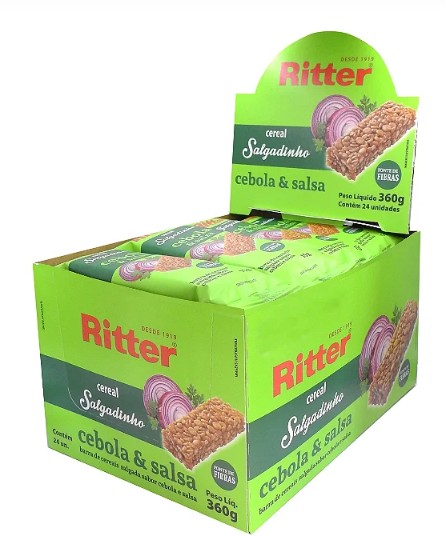 BAR. CER.RITTER SALGADINHO CEBOLA&SALSA