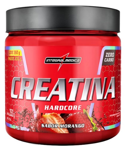 IM CREATINA HARDCORE MORANGO 350G