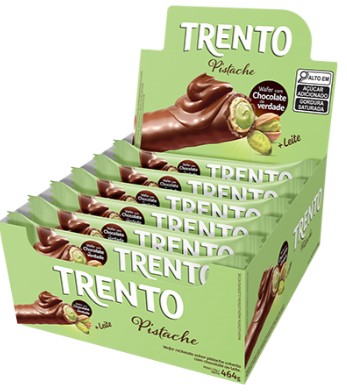PECCIN WAFER TRENTO  PISTACHE