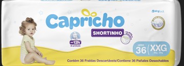 FRALDA CAPRICHO SHORTINHO HIPER XXG