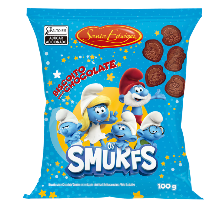 BISC S.EDWIRGES CHOCOLATE SMURFS