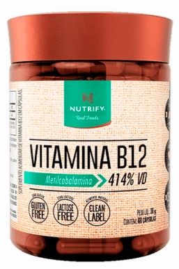 NUTRIFY VITAMINA B12 60CAPS