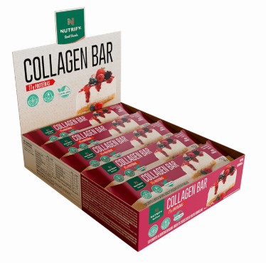 NUTRIFY COLLAGEN BAR CHEESECAKE FRU/VERM