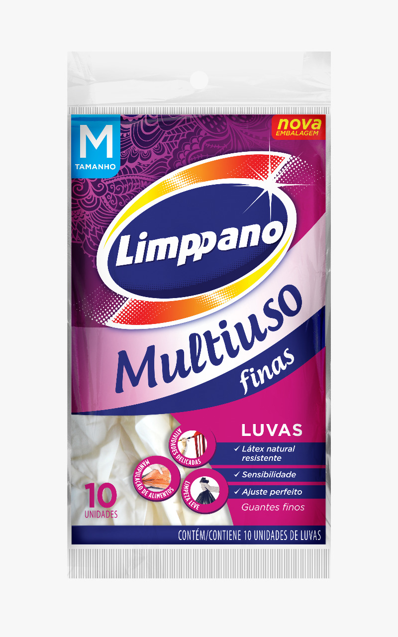 LUVAS FINAS MULTIUSO M C/10
