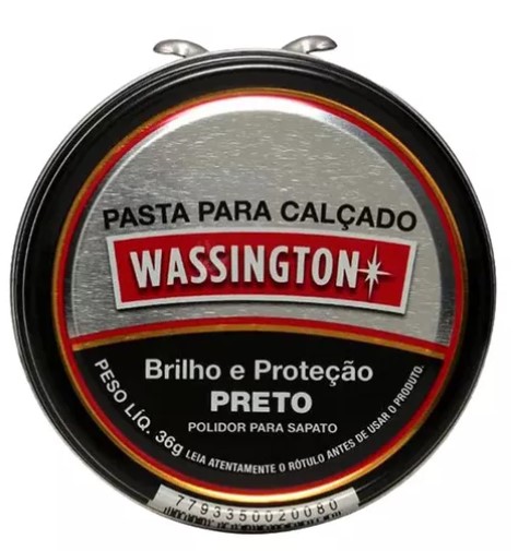PASTA P/ CALÇADO WASSINGTON PRETA