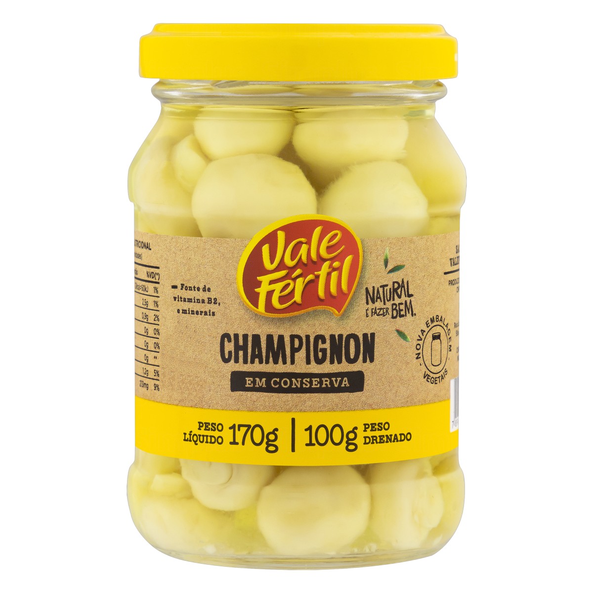 CHAMPIGNON VALE FERTIL EM CONSERVA VD