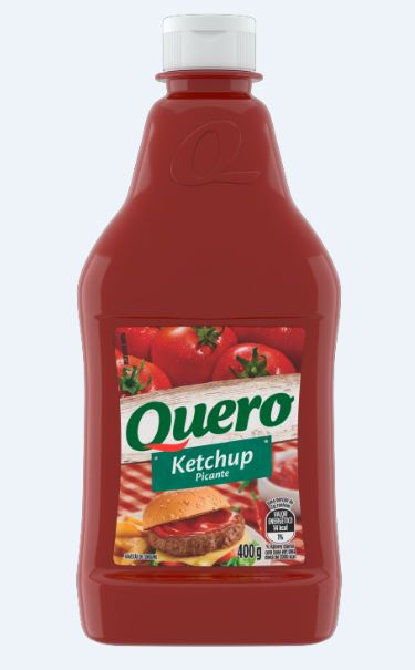 QUERO KETCHUP PICANTE BISNAGA 1080