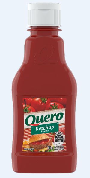QUERO KETCHUP PICANTE BISNAGA 1088
