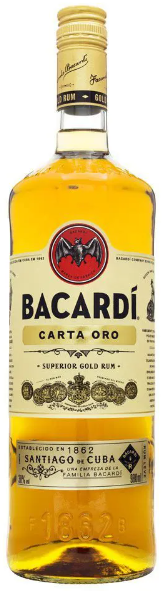 RUM BACARDI CARTA ORO 