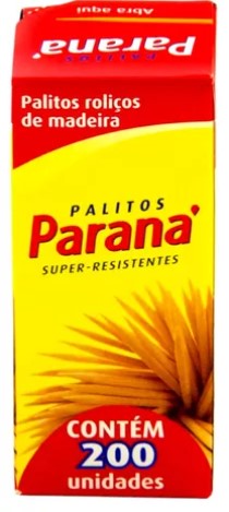 PARANA PALITOS DE DENTE MADEIRA