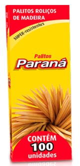 PARANA PALITOS DE DENTE MADEIRA