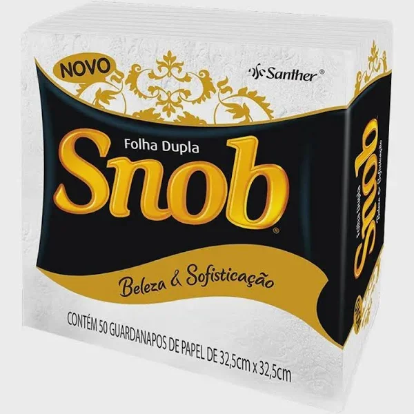 GUARDANAPO SNOB F.DUPLA 32,5X32,5 GGD33