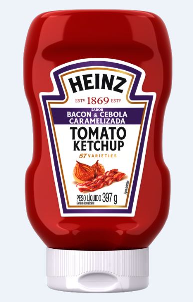HEINZ KETCHUP PET BACON E CEBOLA FP