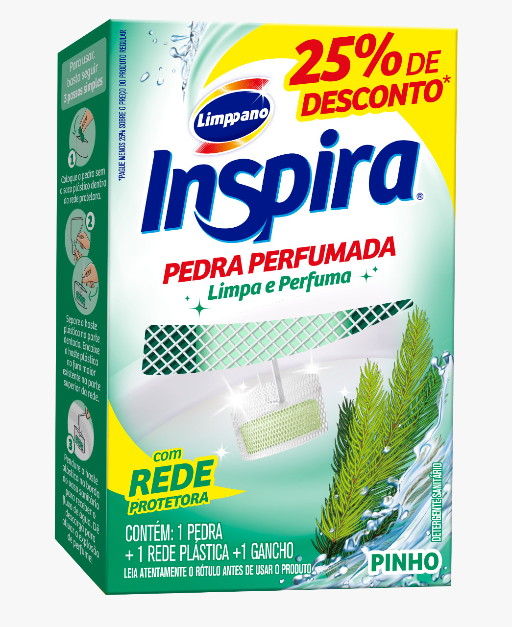 INSPIRA PEDRA PERFUMADA PINHO PROMO25%