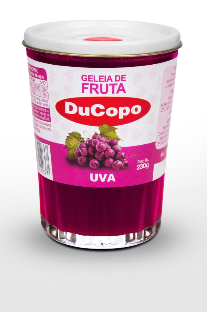 UND GELEIA DE FRUTA UVA DUCOPO